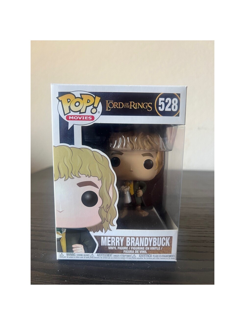 VAULTED Merry Brandybuck Lord of the Rings Funko Pop #528 LOTR Fantasy Hobbit